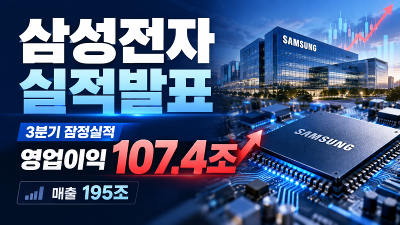 삼성전자 영업이익 107조 돌파! 3분기 역대급 실적 발표, 주가는 더 오를까?