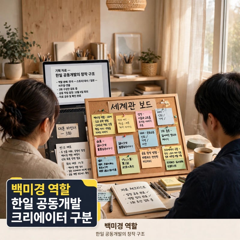 백미경 작가, 한일 드라마 크리에이터의 역할은 어디까지일까