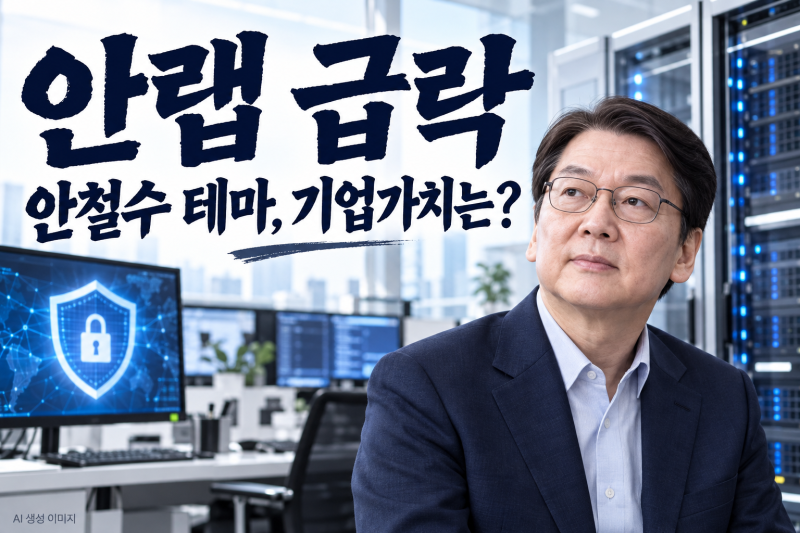 안랩 주가 78,700원, 급락하면 저평가일까?｜안철수 테마·크라우드스트라이크 비교