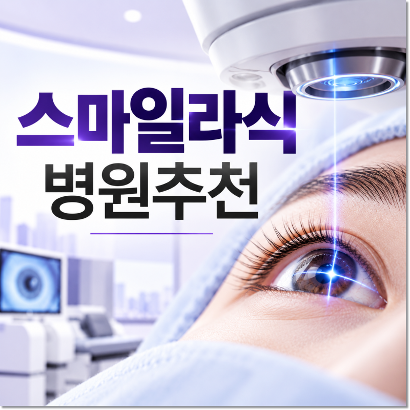 스마일라식 병원 추천, '좋다더라'보다 먼저 확인할 것