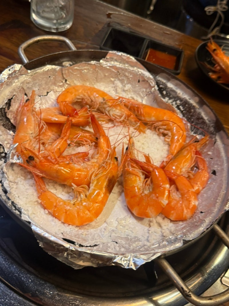 [성수동 대하 맛집] 대하철 왔다! 뚝섬포구 생새우회·새우구이 솔직후기