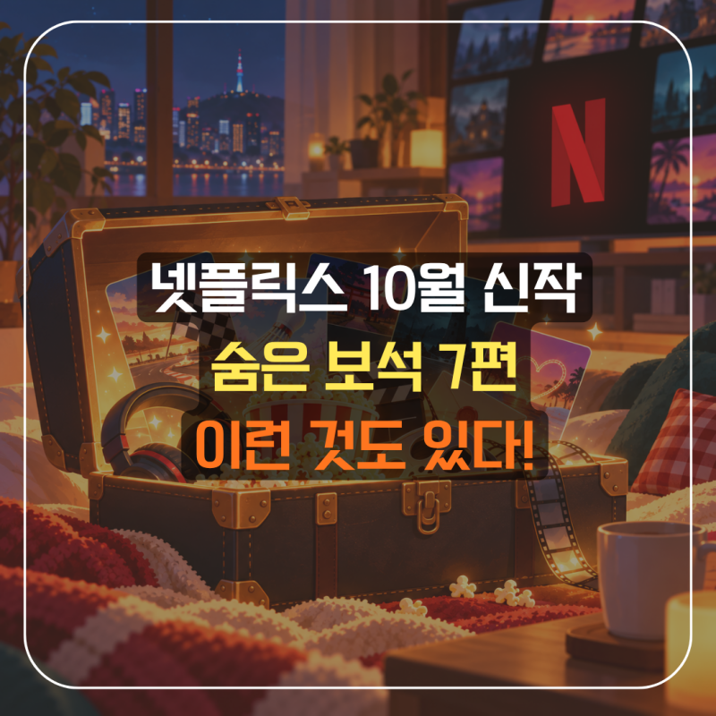 2026 넷플릭스 10월 신작 추천｜유명작에 가려진 숨은 보석 7편 (2)