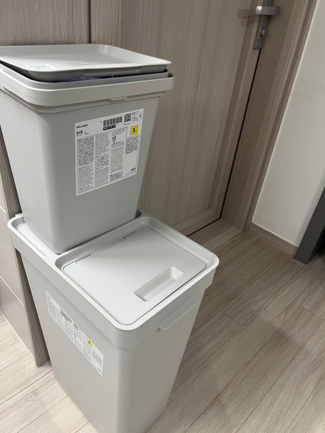 [신혼집주방아이템]스토피아식기건조대, 이케아 분리수거통, 무인양품 휴지통