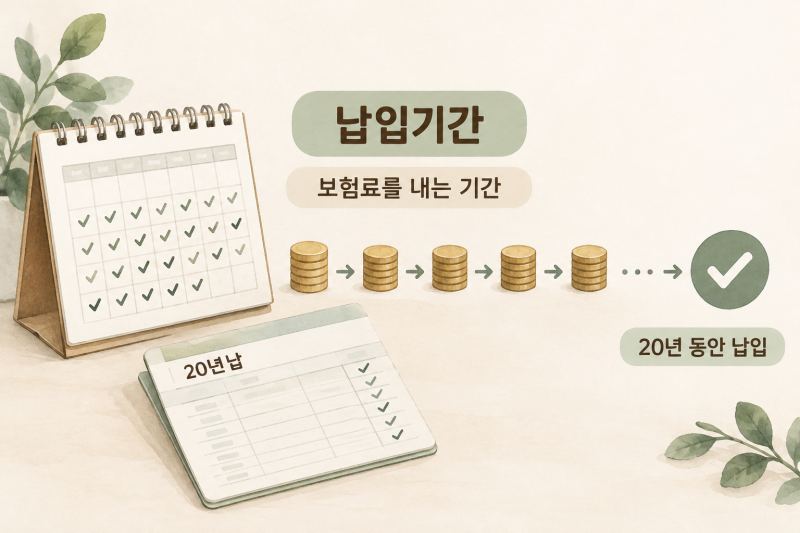 보험료는 다 냈는데, 보장은 언제까지일까요? 납입기간과 보험기간