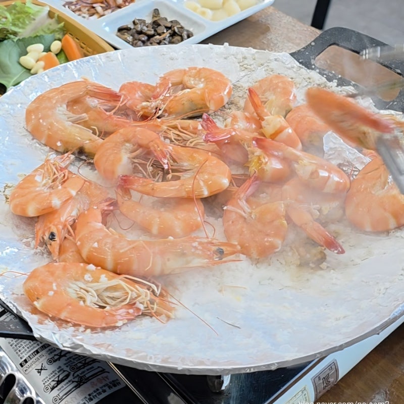 안산 선부동 횟집 초장집 왕새우소금구이 단체모임