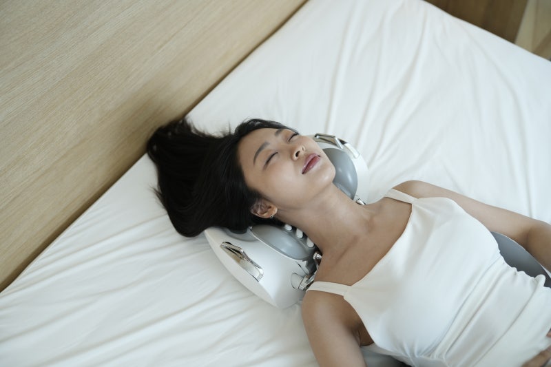 [알카나인]거북목 일자목 관리엔 알카나인 목견인기