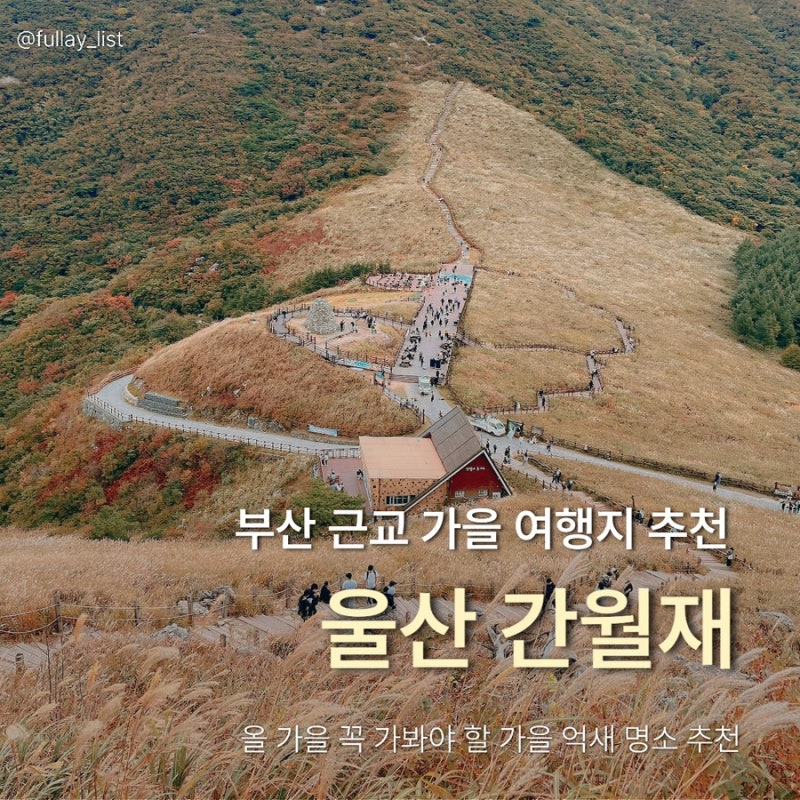 간월재 사슴농장 등산 코스 | 등산 시간 난이도 준비물 | 울산 간월재 아이랑