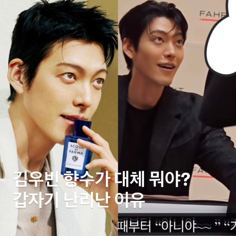 대체 왜? 갑자기 난리난 김우빈 향수 아쿠아디파르마 미르토 미담 후기