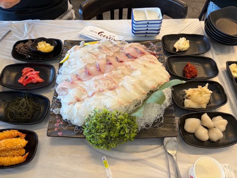 금강산대게횟집 양양 낙산해수욕장 모둠회 솔직한 방문후기