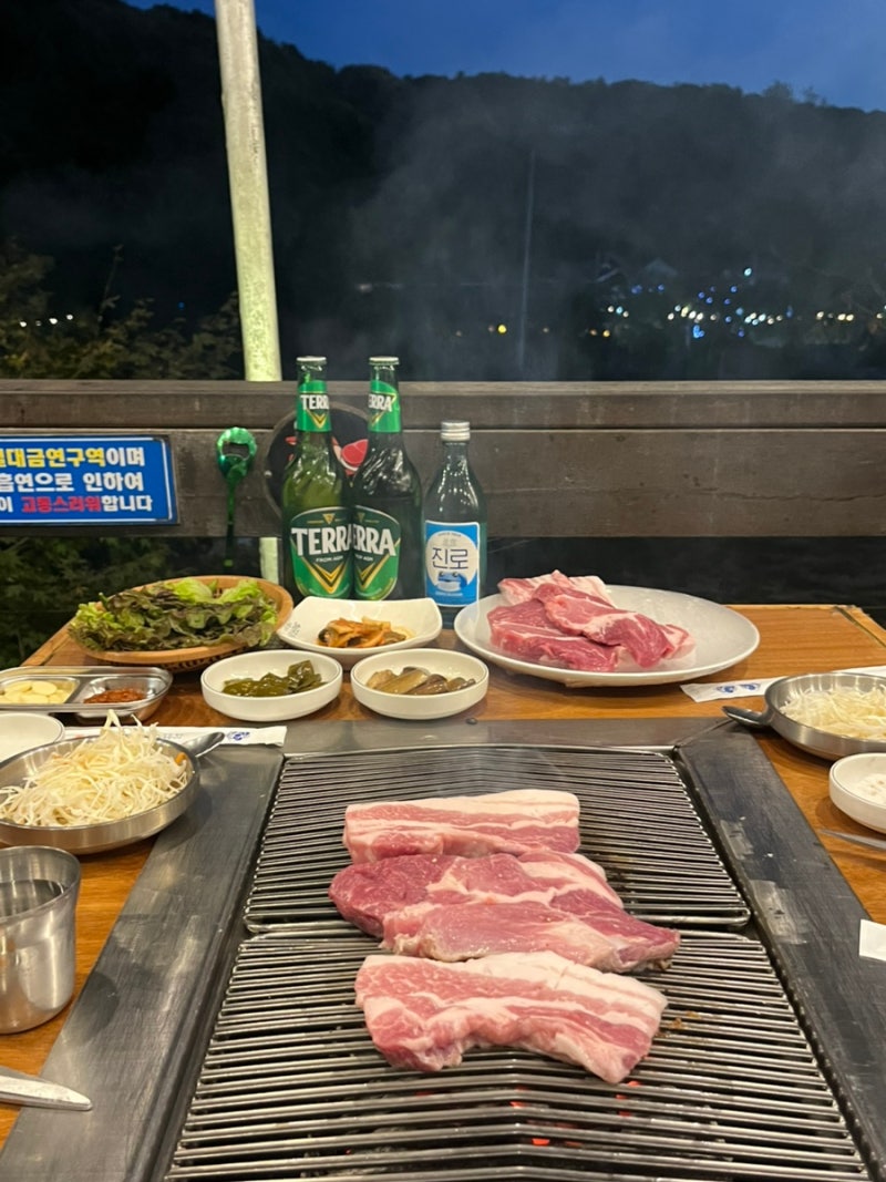 의왕 야외 바베큐 ‘오케이목장’ 백운호수 야장 맛집