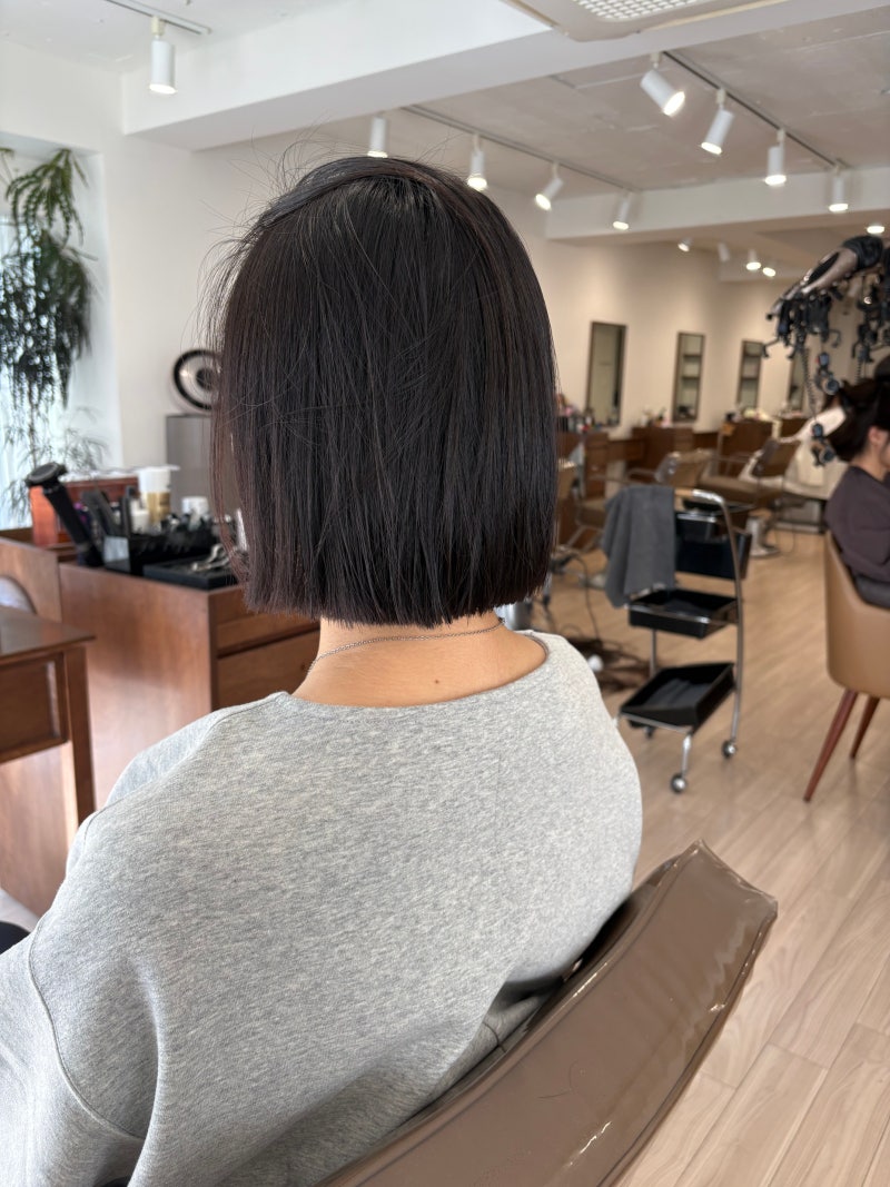 단발 레이어드컷 테슬컷 보브컷 고민 후 머리잘하는 강남역 미용실 헤어샵 희올헤어 후기