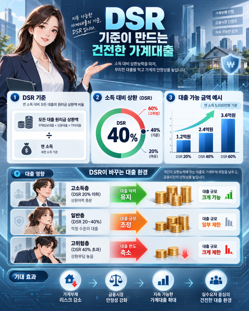 DSR 초과 상황에서 아파트추가담보대출 한도 받는 조건은?