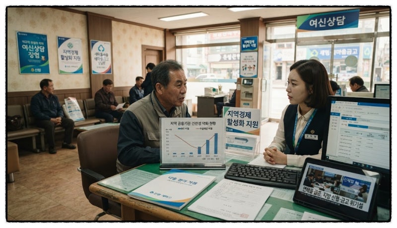 신협·새마을금고 절반 적자 늪 : 배당 끊기고 출자금까지 감소, 지역금융 위기 커지나