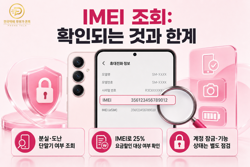 중고폰 직거래 전 IMEI 조회만으로 충분할까? 아이폰 활성화 잠금·갤럭시 구글 기기 보호까지....
