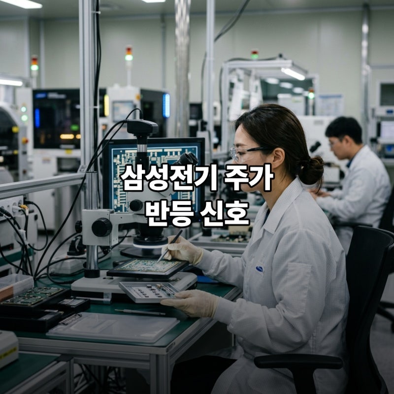 삼성전기 주가 전망 40% 급락 후 반등 가능성과 목표주가