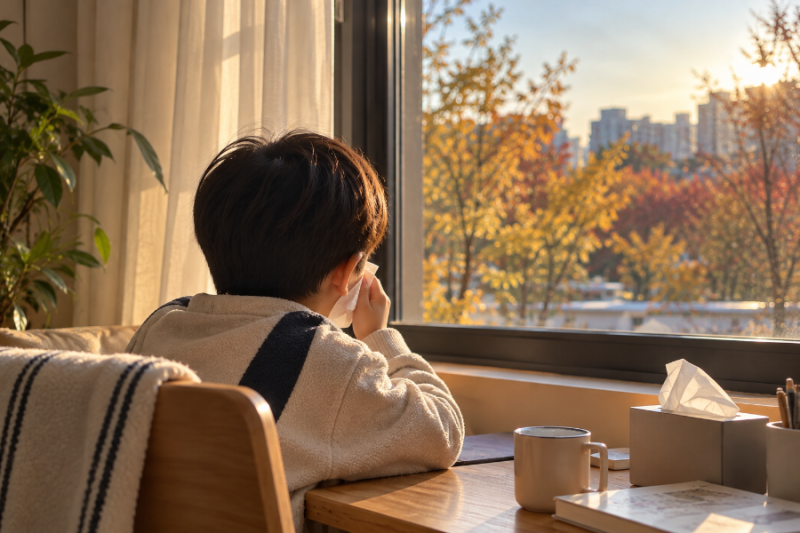 「초등학생 아이 가을 비염｜감기와 헷갈릴 때 알아두면 좋은 증상과 관리법」
