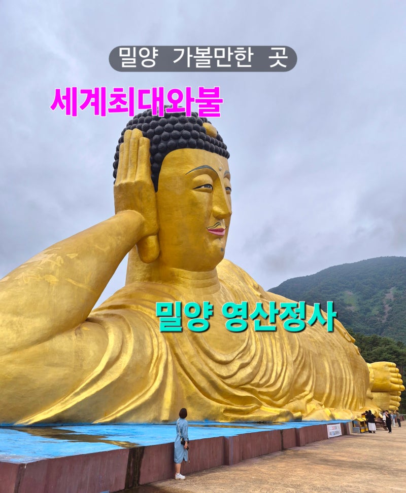 경남 밀양 꼭 가볼만한곳 추천 세계최대와불 영산정사