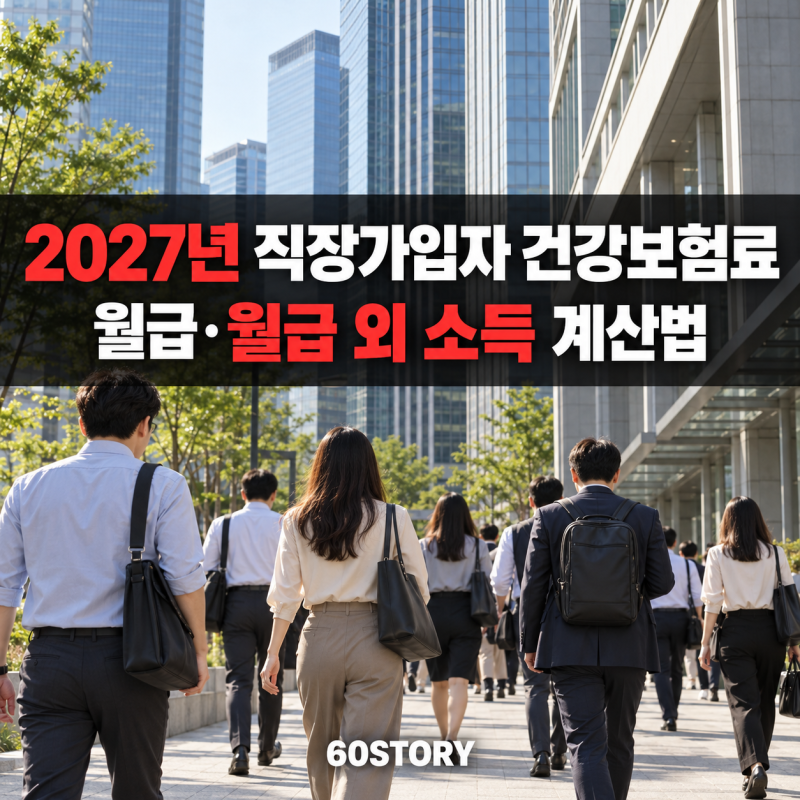 2027년 직장가입자 건강보험료 계산방법 : 보수월액·보수 외 소득월액 건보료 산정기준과 계....