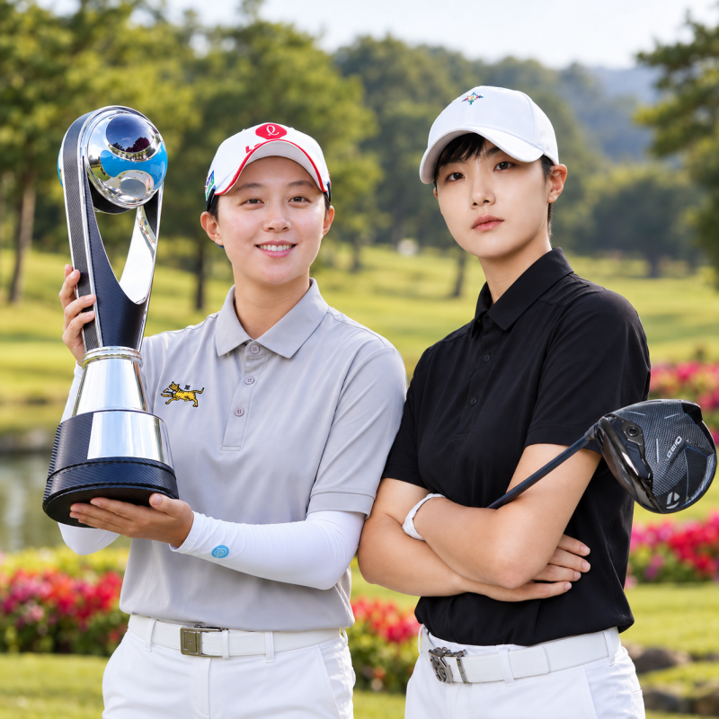 "한때 세계 1위였는데" 박성현 국내 출전, 김효주와 같은 무대에 선 근황