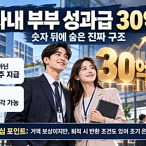 삼성전자 사내 부부 성과급 30억? 알고 보니 조기 은퇴도 마음대로 못한다던데...