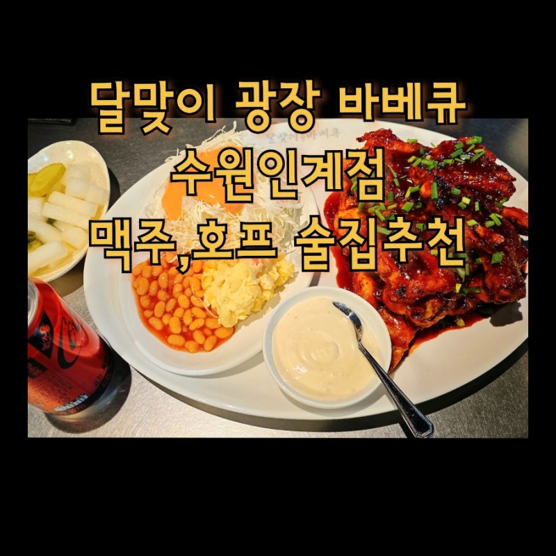 달맞이 광장 바베큐 [ 수원인계동 / 술집 추천]