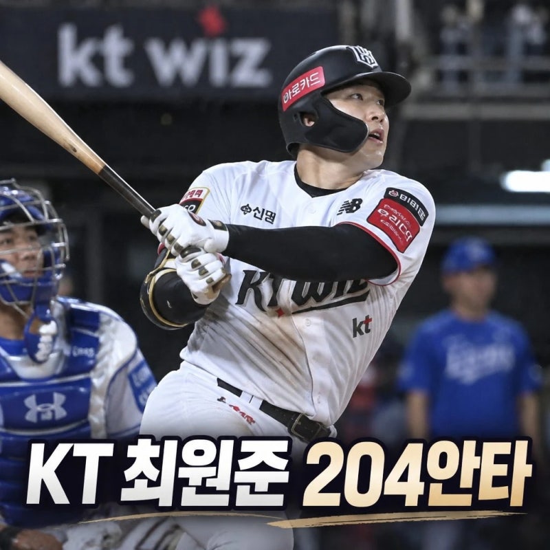KT 최원준 204안타 신기록 KBO 새 역사