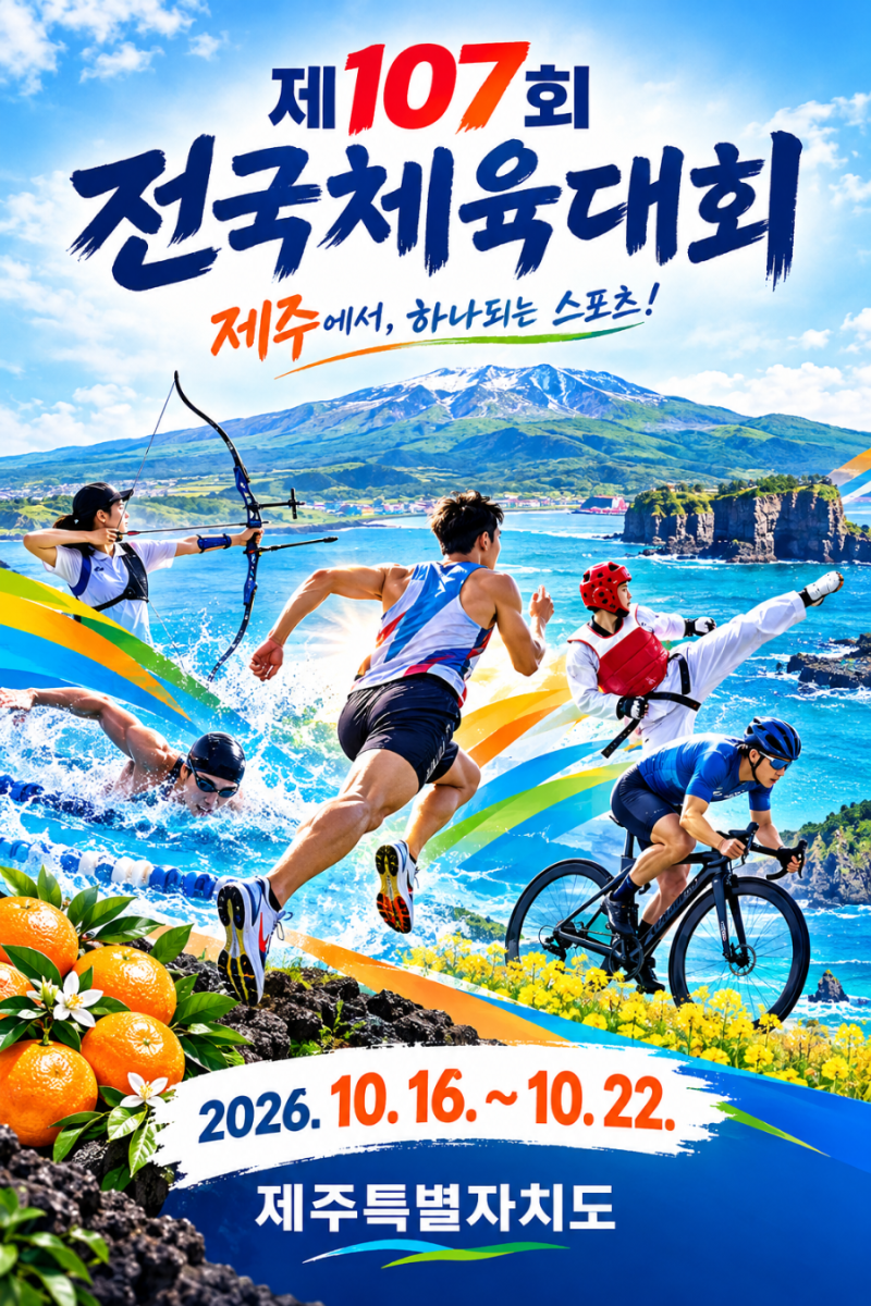 제주전국체전 2026년 제107회 전국체육대회