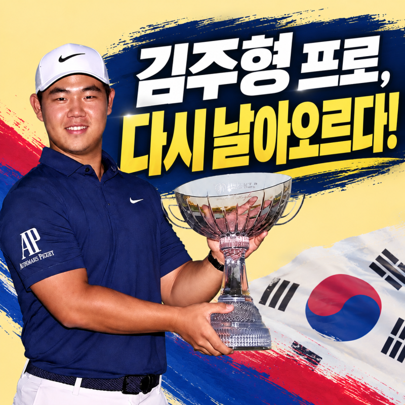 성북구 골프샵/ 김주형 프로, 다시 날아오르다! ️♂️ / 골프프렌드 반포점