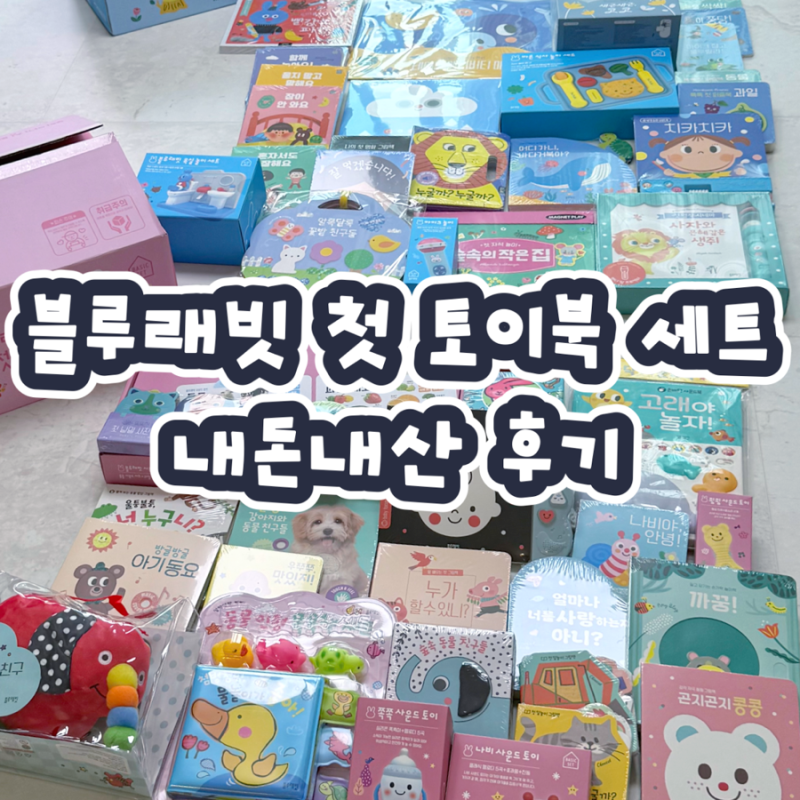 블루래빗 첫토이북 전집 구성 베이직 플레이 차이 내돈내산 공구
