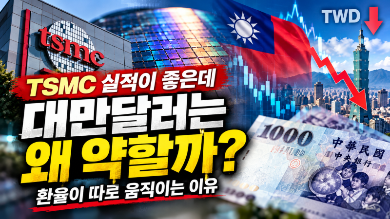 TSMC 실적이 좋은데 대만달러는 왜 약할까?｜환율이 따로 움직이는 이유