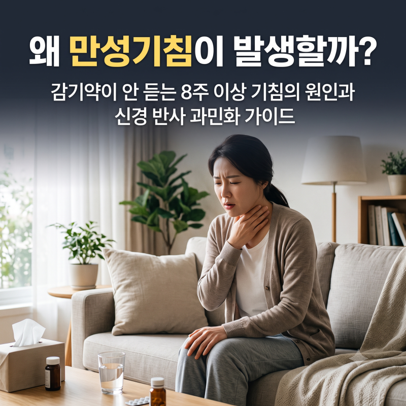 단순 기관지염이 아니었다? 8주 넘는 만성기침 감별법과 호산구성 염증 팩트체크