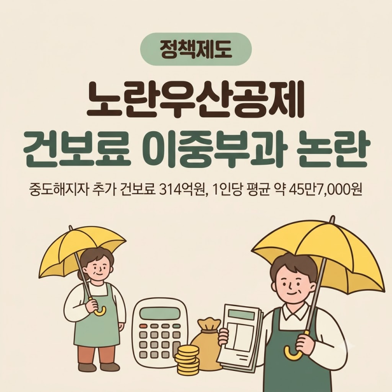노란우산공제 건보료 이중부과 논란, 가입 혜택·소득공제 한도 총정리