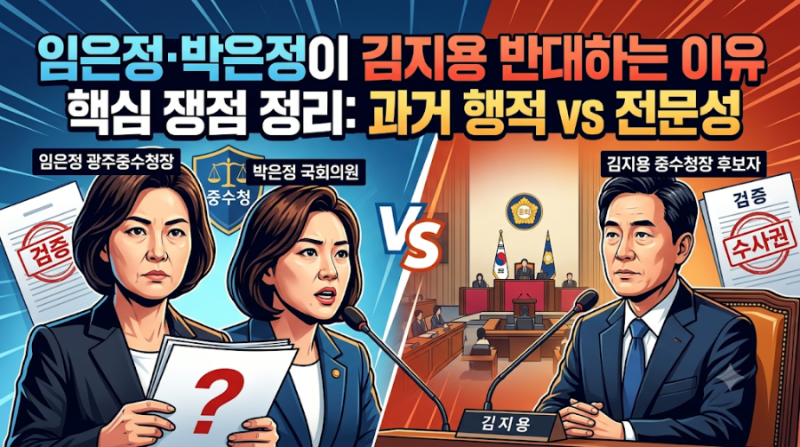 임은정·박은정이 김지용 중수청장을 반대하는 이유, 핵심 쟁점 정리