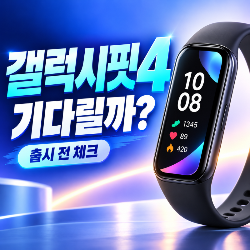 갤럭시핏4 출시일 가격 스펙, 핏3와 달라지는 점 구매 전 확인할 내용