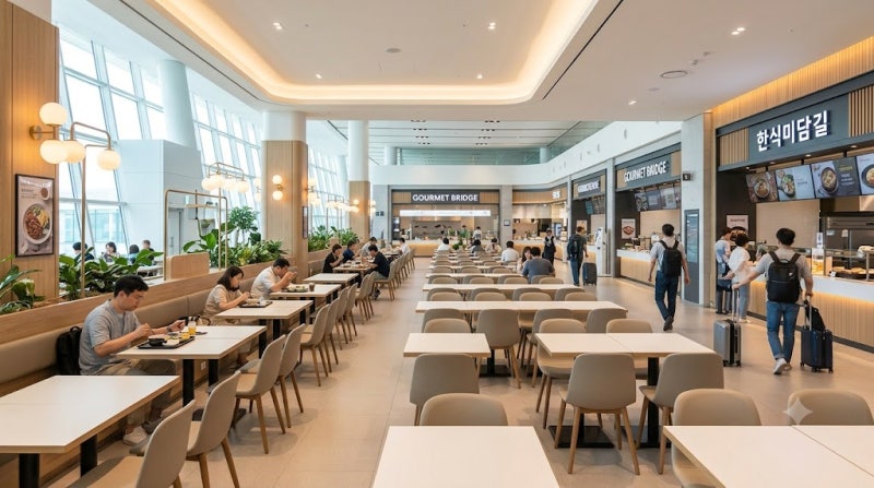 인천공항 2터미널 식당 총정리 위치별 맛집과 메뉴 가격 24시간 팁