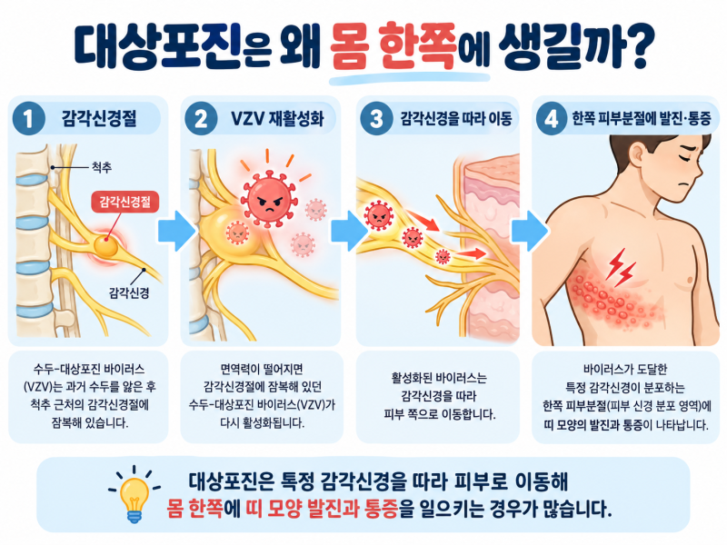 대상포진 초기증상·치료｜약국 연고로 치료될까? 항바이러스제·진통제·피부관리까지