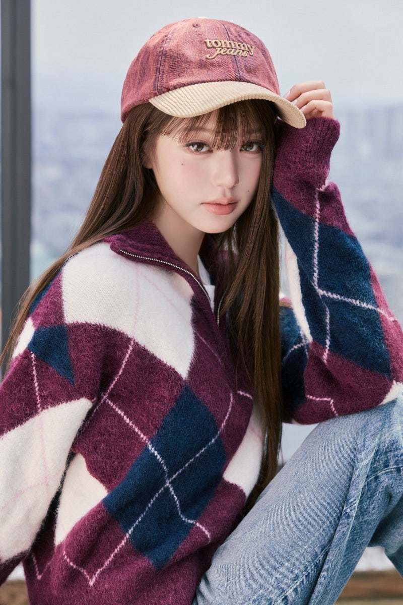 타미진스 장원영 가을 겨울 코디♥ 데님부터 니트, 숏패딩까지
