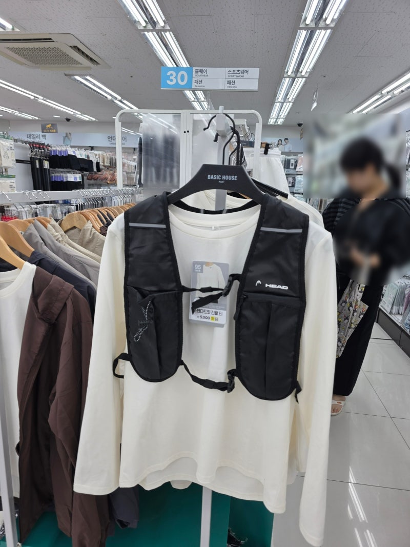 부산 다이소 연제점 HEAD 러닝 조끼 재입고!안 사면 100% 손해 보는 러닝 필수템이 맞나?(ft. 내....