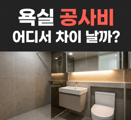 한샘인테리어 욕실 리모델링 비용｜철거·타일·세면대 견적 비교