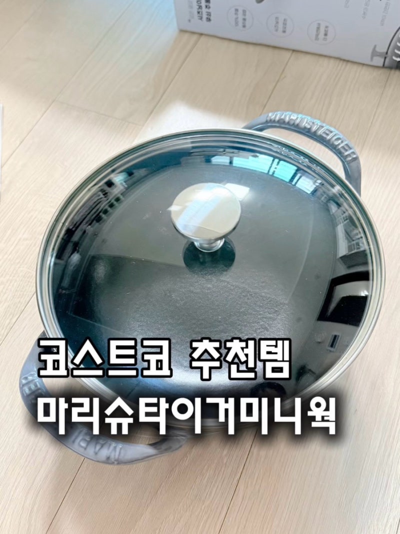코스트코 마리슈타이거 무쇠주물 미니웍 그레이 20cm 활용도 굿