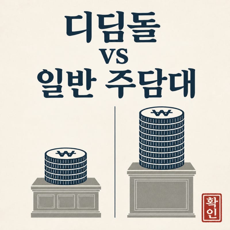 디딤돌대출과 일반 주택담보대출,그리고 현장 실사 이야기