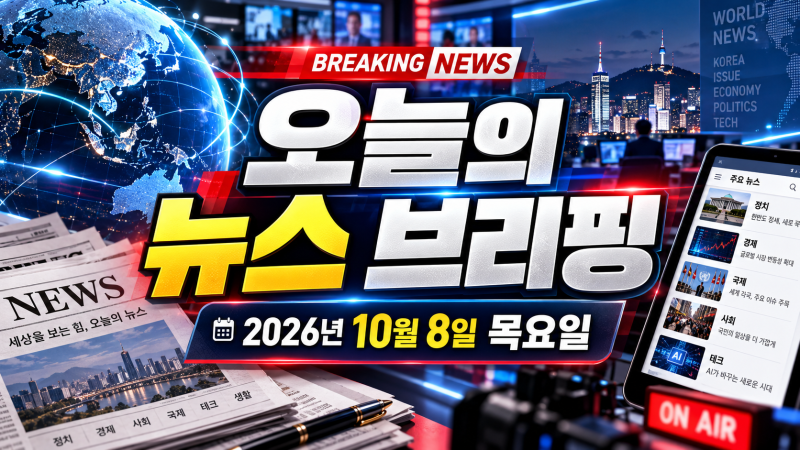 2026년 10월 8일 뉴스