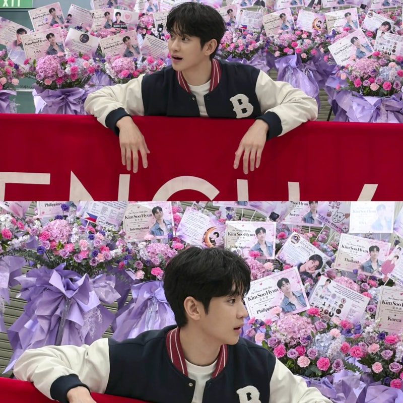 "해외 팬들 앞에 서자마자"… 눈물 쏟은 김수현, 2만 팬과 소년미 경신