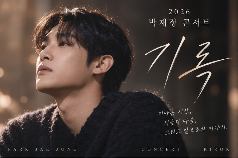 박재정 콘서트 ‘기록’ 일반예매 시작｜올림픽홀 좌석 가격·공연 일정 총정리