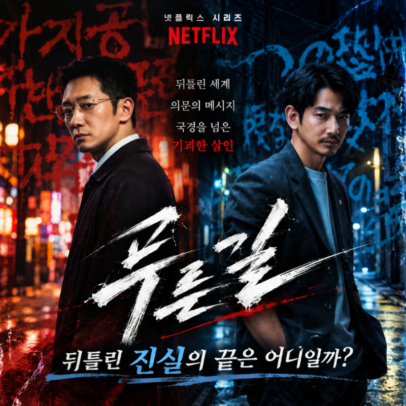 넷플릭스 〈푸른길〉 손석구, 일본 형사와 손잡았는데…국경 넘은 연쇄살인 정체는?