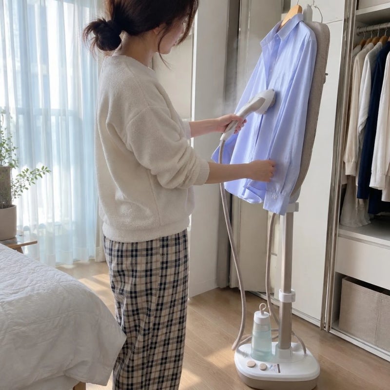 스탠드 스팀다리미 추천 필립스 6000시리즈 올인원 다리미판 화이트 보풀제거기까지