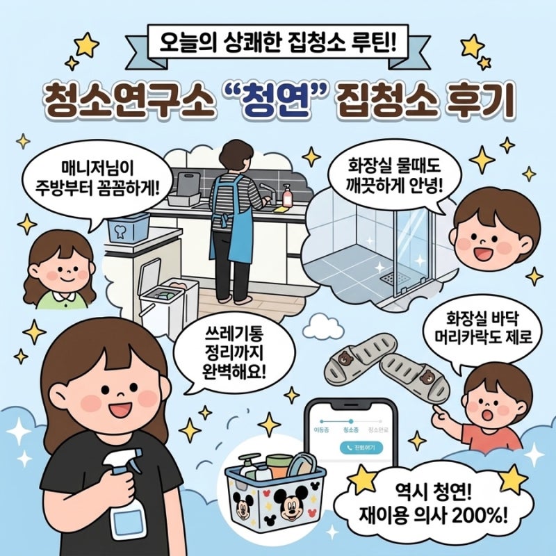 [청연 집청소] INFP 내향인 청소연구소 후기 집청소 할인 청연 할인 꿀Tip 공유✨