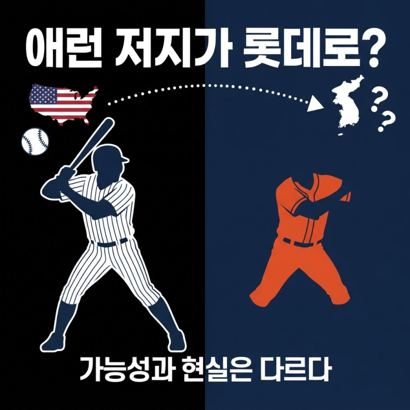 애런 저지가 롯데로? MLB 직장폐쇄 문건에서 빠진 결정적 조건