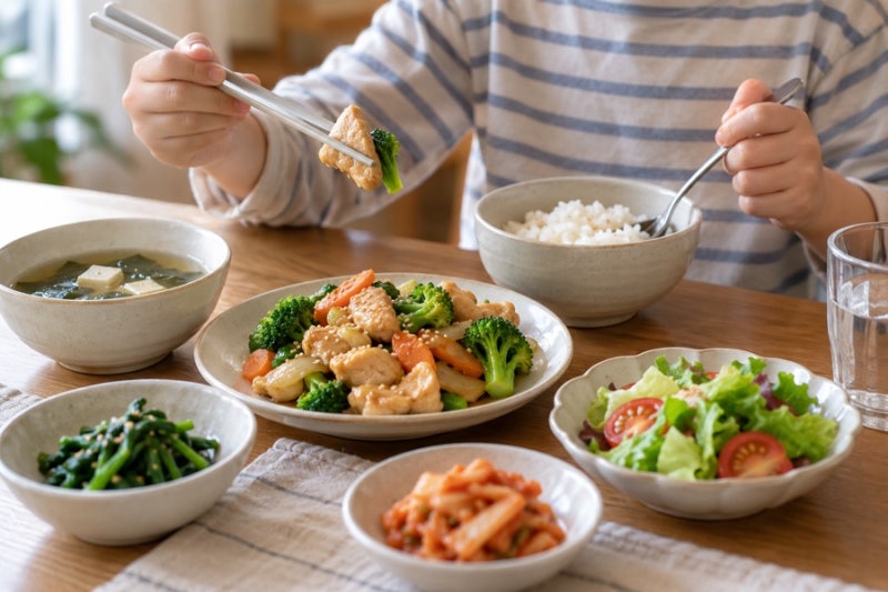 초등학생 성장기 일주일 식단표｜학교 급식 먹는 아이 저녁은 어떻게 짤까?
