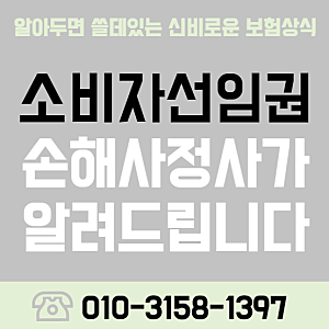 [소비자선임권] 무료로 손해사정사를 선임할 수 있는 제도 - 부산 손해사정사가 알려드립니....